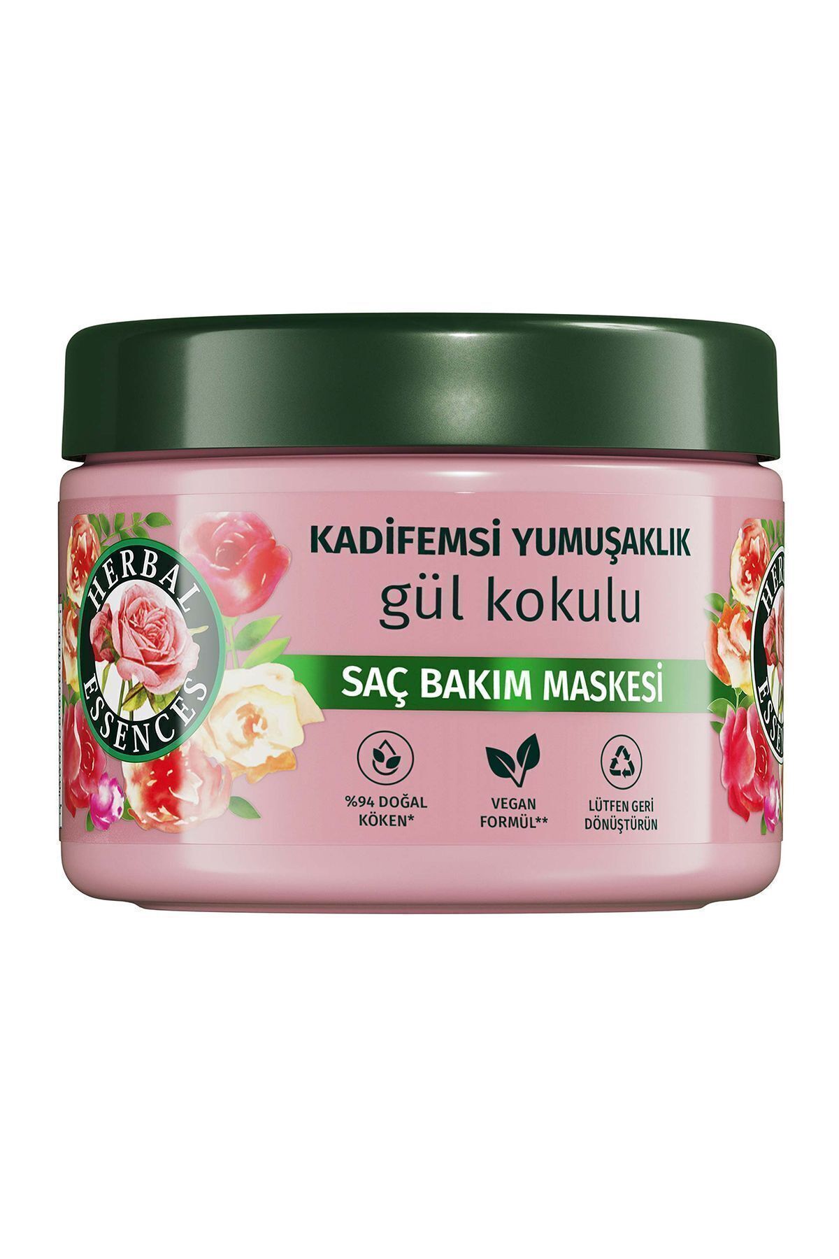 Kadifemsi Yumuşaklık Gül Kokulu Saç Bakım Maskesi 300ml