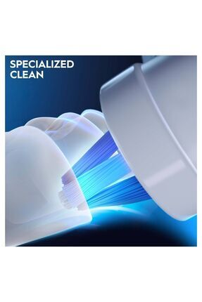 iO Specialised Clean Beyaz Diş Fırçası Yedek Başlığı 2 Adet Image 3