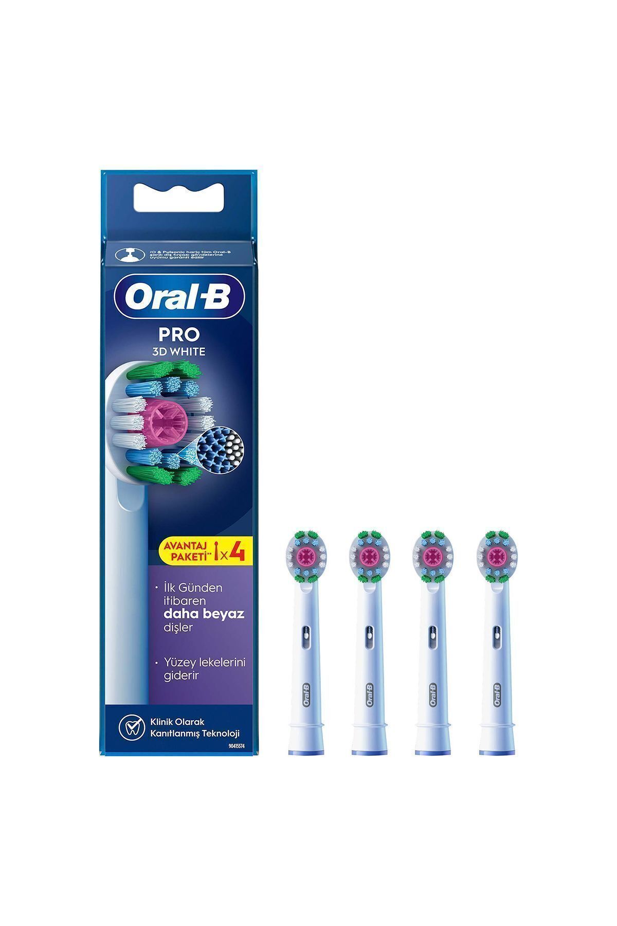 Oral-BPro 3d WhiteX-filament Şarjlı Diş Fırça...