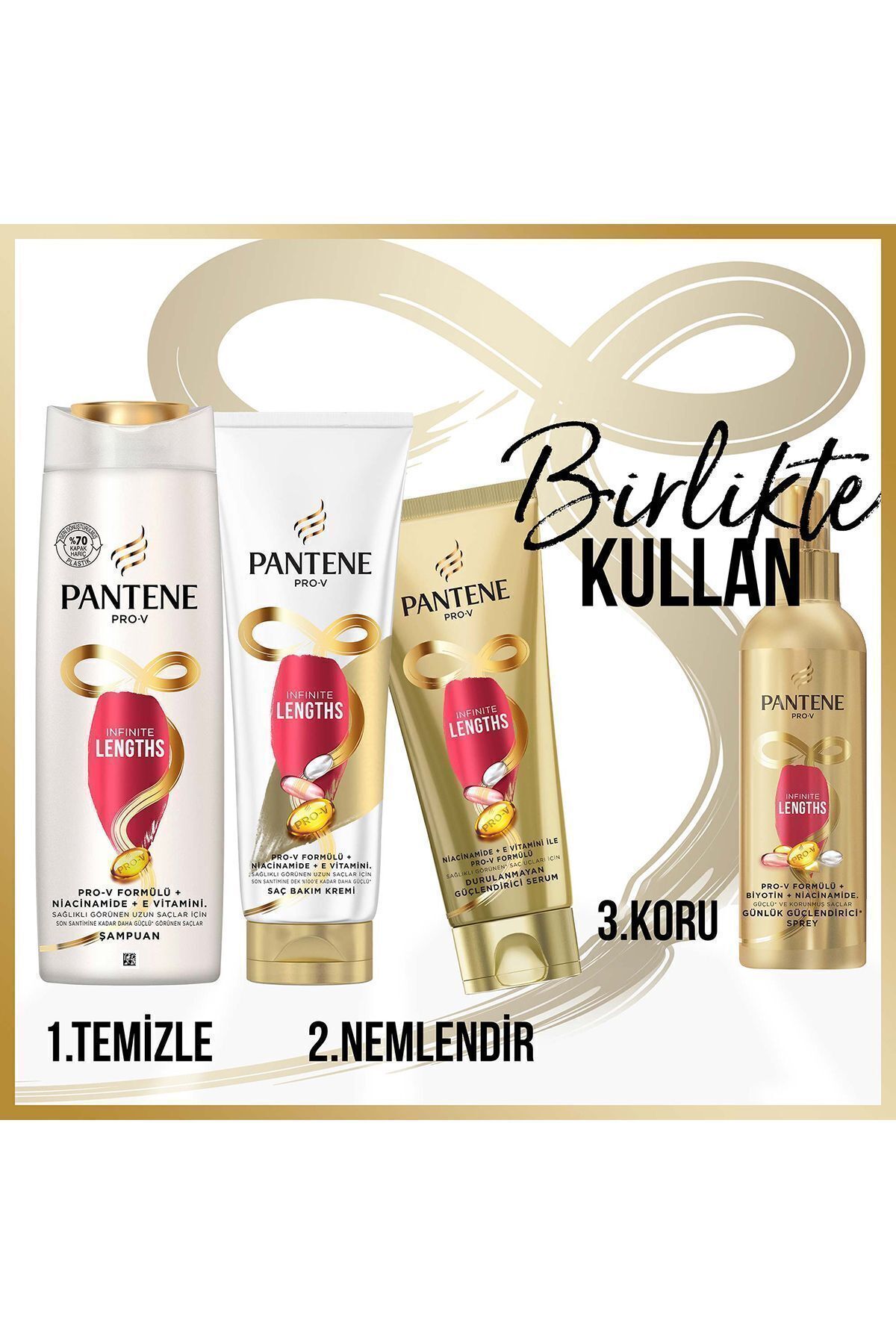 Infinite Lengths Günlük Güçlendirici Saç Spreyi 200 ML