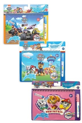 Paw Petrol Sulu Boyama Kitabı  Sihirli Boyama Eğitici Orijinal Lisanslı Nickelodeon Kitap 3'lü SET Image 0