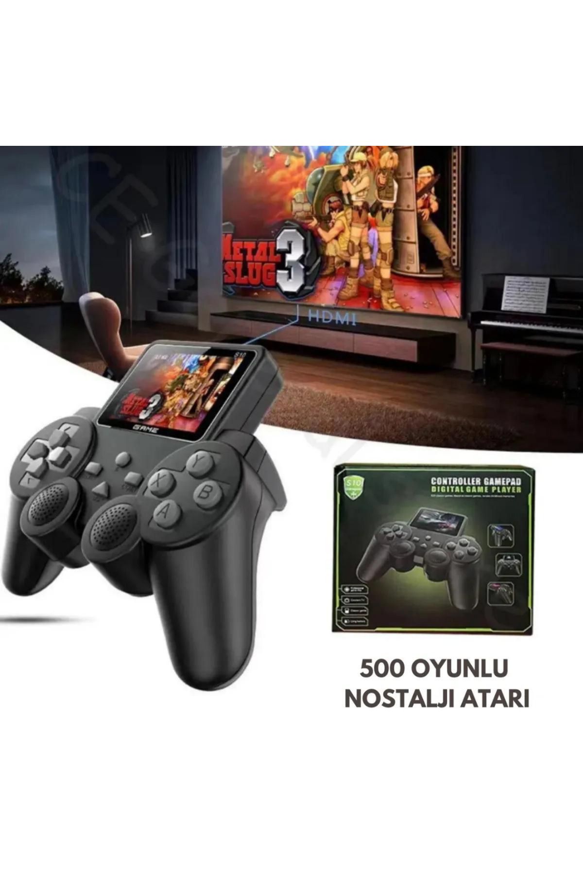 XİRA Atari S10 Oyun Konsolu500 Adet Nostalji...