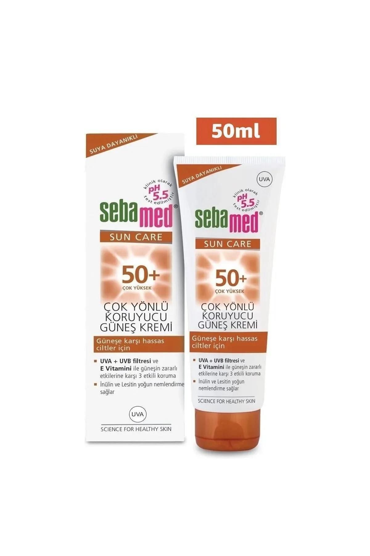 Çok Yönlü Koruyucu Güneş Kremi 50 Spf 50 ml