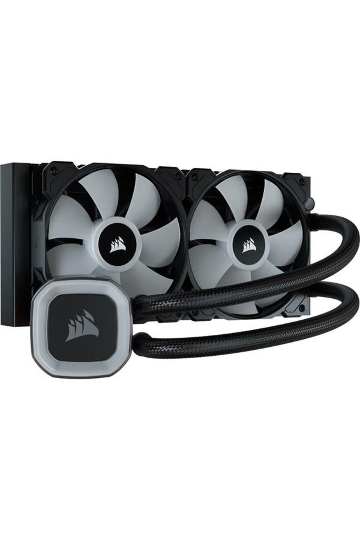 H100 RGB, 240mm, 2 x SP120 RGB Fan, Sıvı İşlemci Soğutucusu, Siyah (CW-9060053-WW)