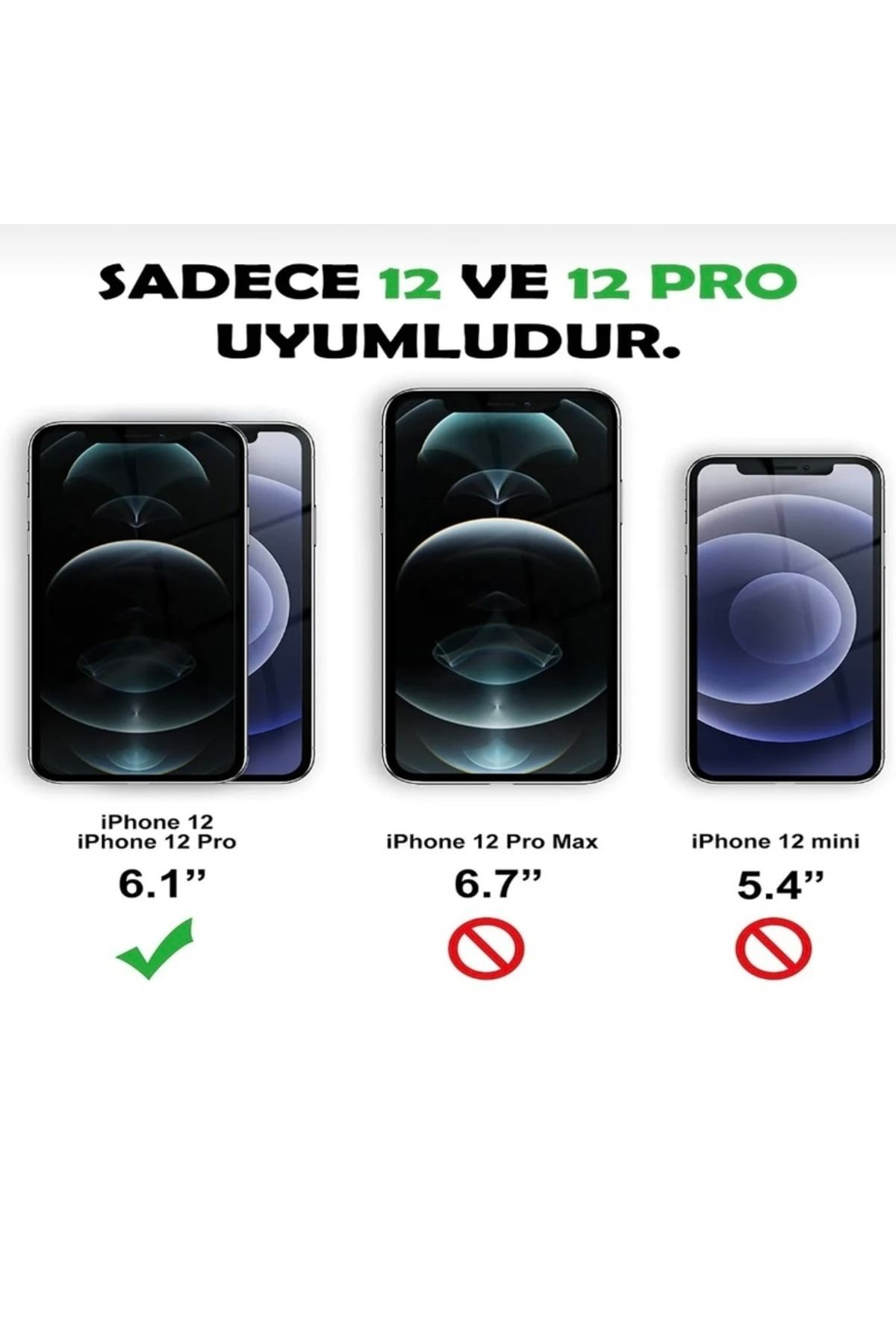 Iphone 12 / 12 Pro Uyumlu Lux Premium Taşlı Kılıf