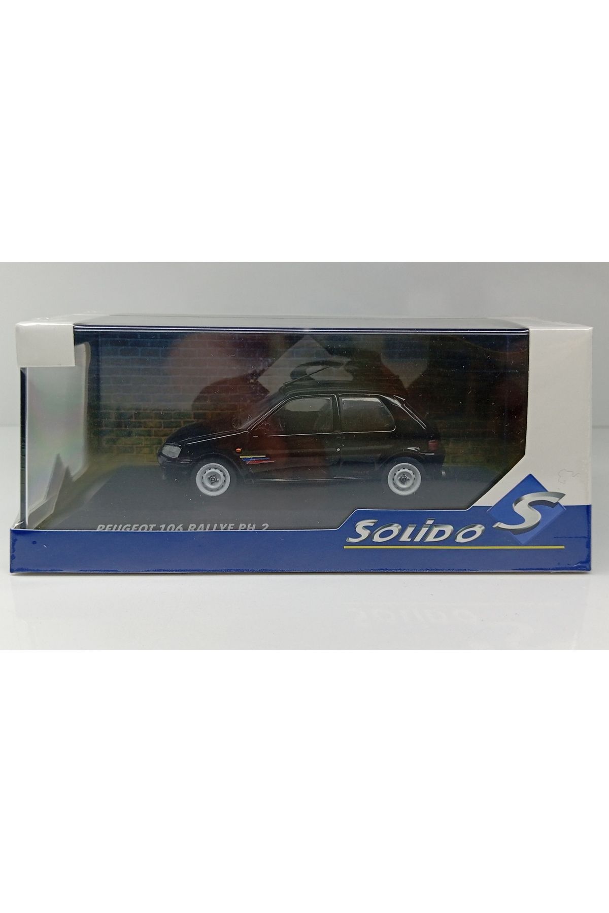 SOLİDO DİECAST 1:43 PEUGEOT106 RALLYE Oh. 2 d...