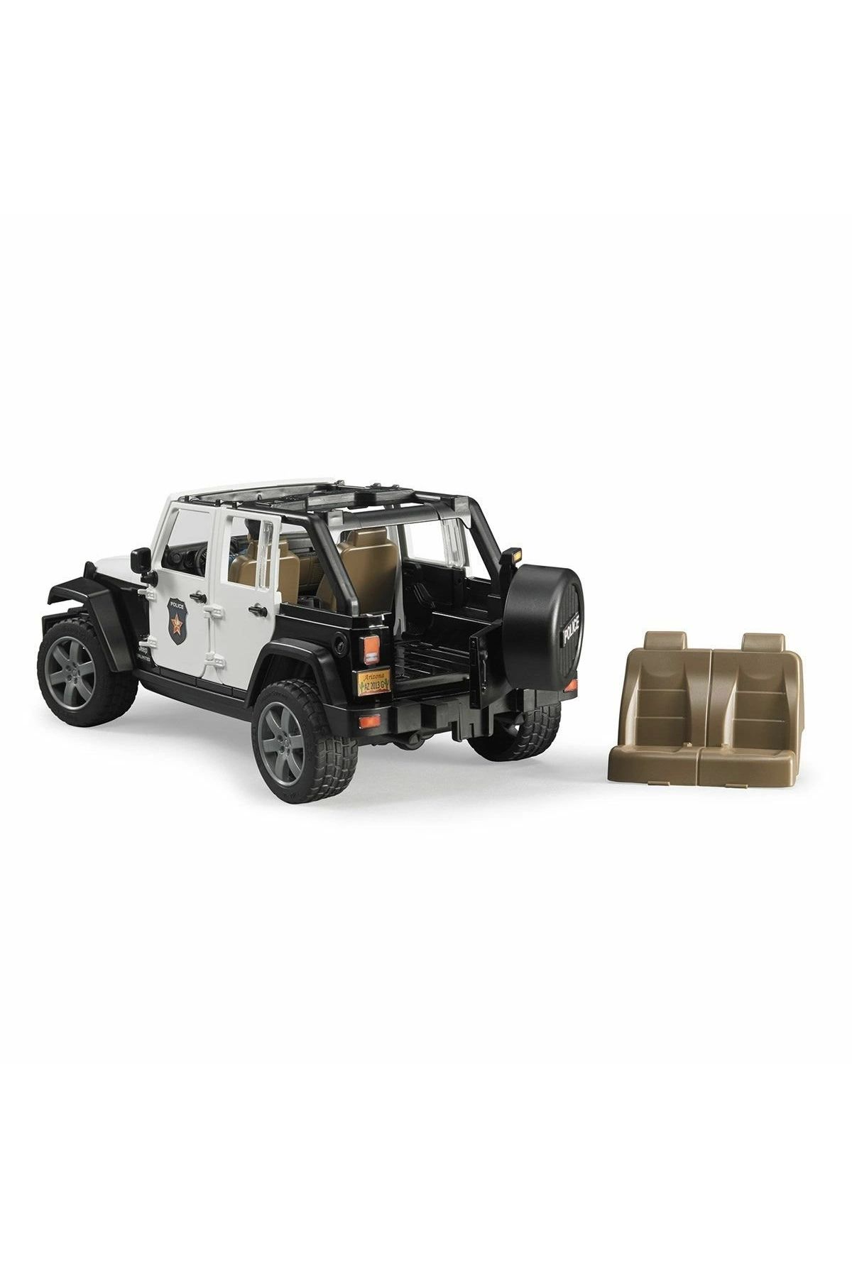 Jeep Wrangler U.r. Polis Aracı Ve Memur Br02526