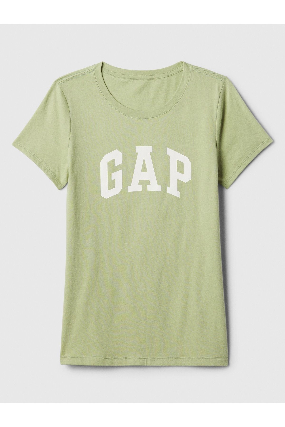 Kadın Yeşil Gap Logo T-Shirt