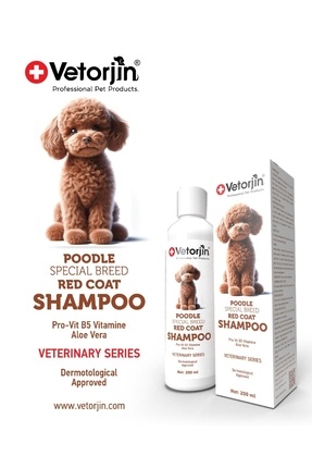 Poodle Red Coat Kızıl Tüylü Köpek Şampuanı 250 ml Image 0