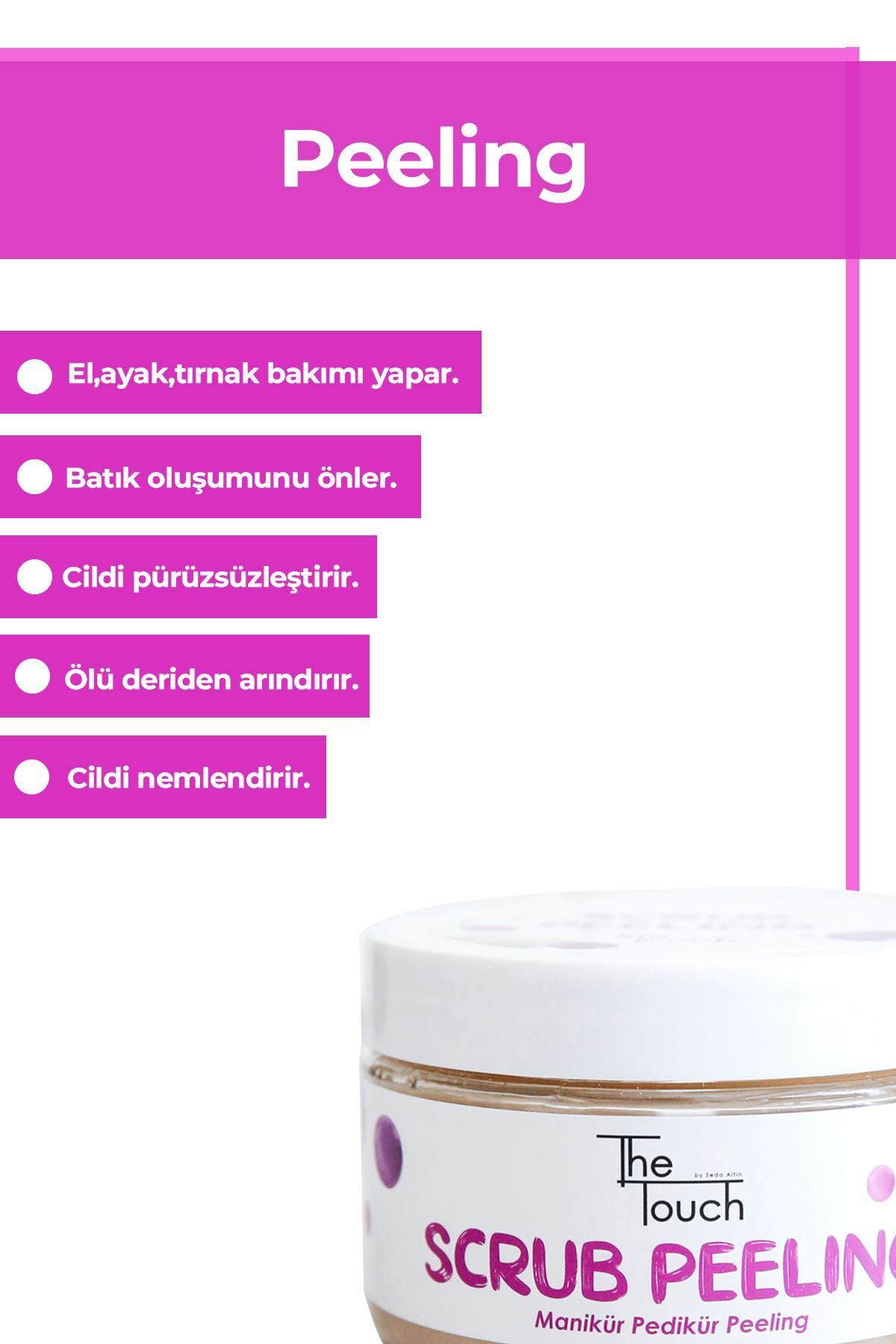 2 X 250 ml Manikür & Pedikür Peeling