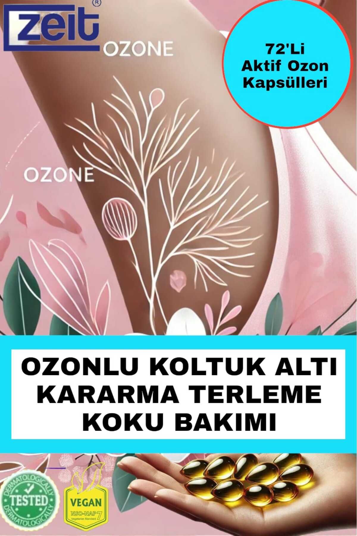 Koltuk Altı Kararması Giderici Ozonlu Krem | Renk Eşitleme ve Nemlendirme İçin Doğal Çözüm 24