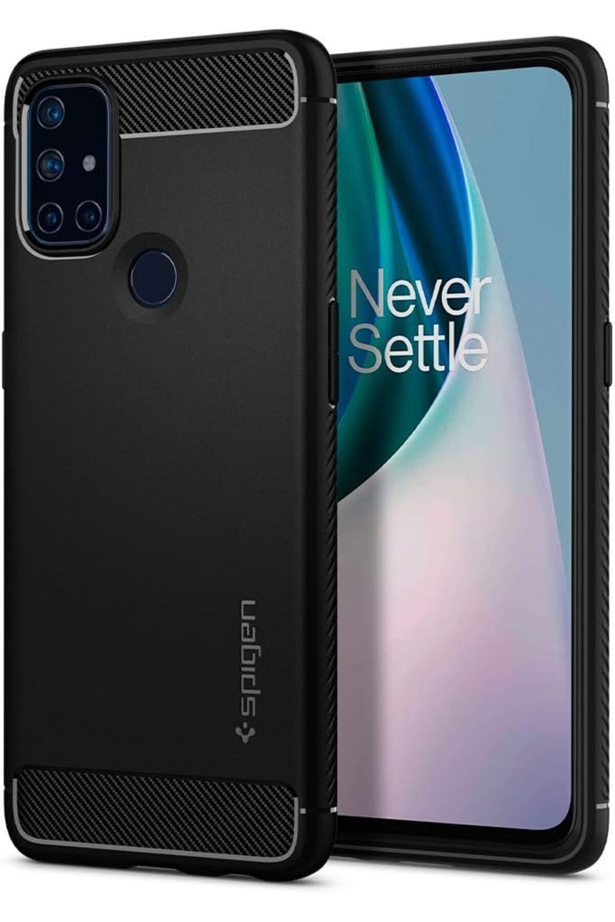 CALRADİA OnePlus Nord N10 5GKılıf Rugged Armo...