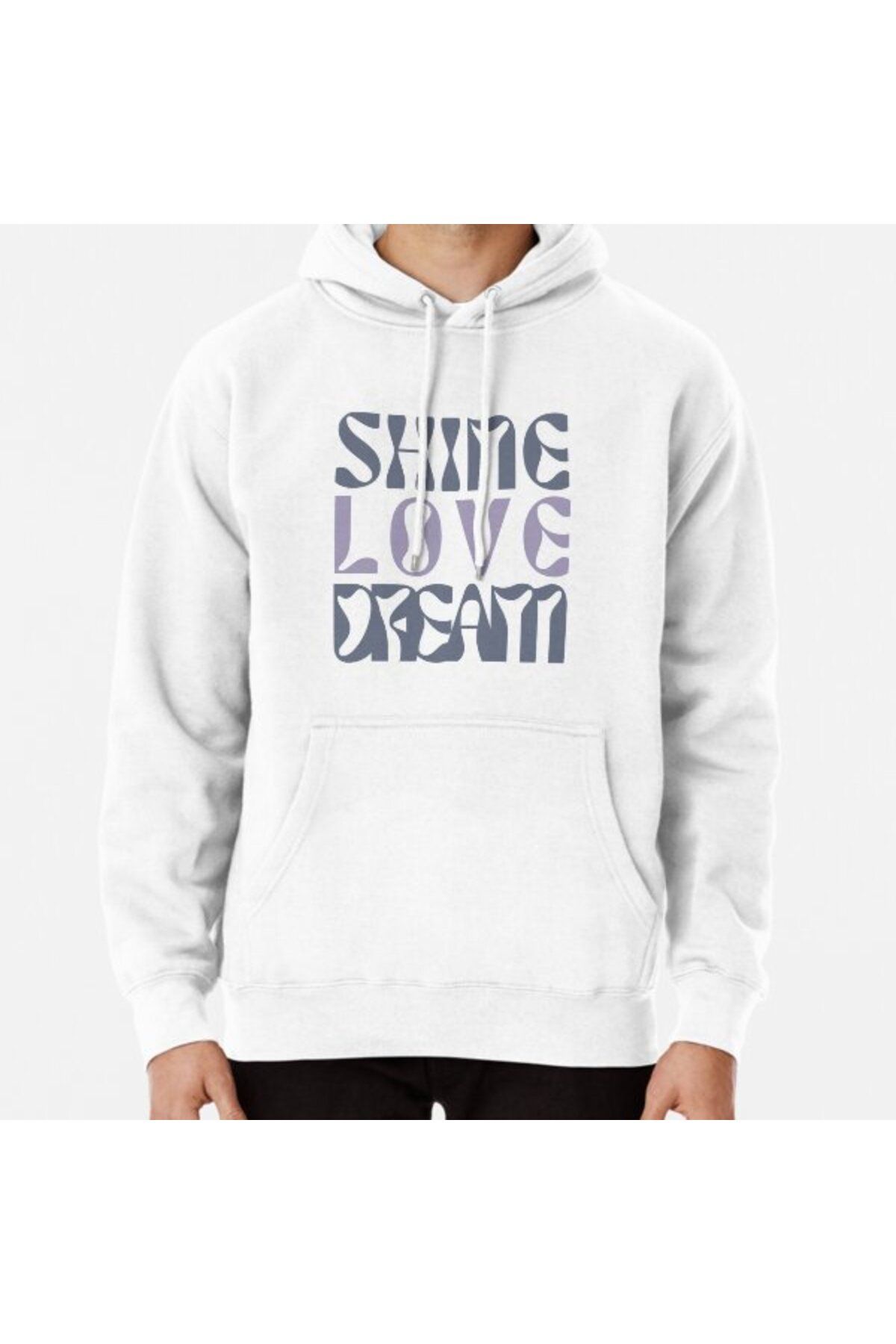 THEWERT Unisex Shine. Love.Dream. Baskılı Swe...