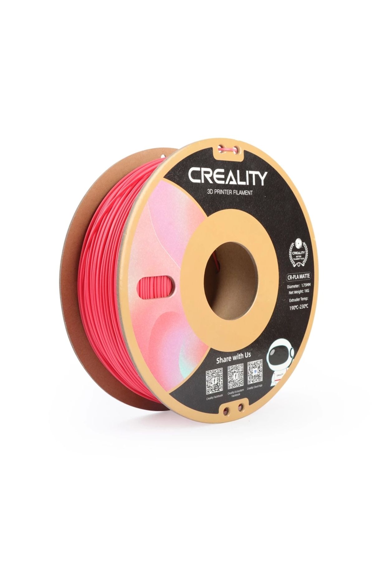 Creality CR-PLA MatteStrawberry Red