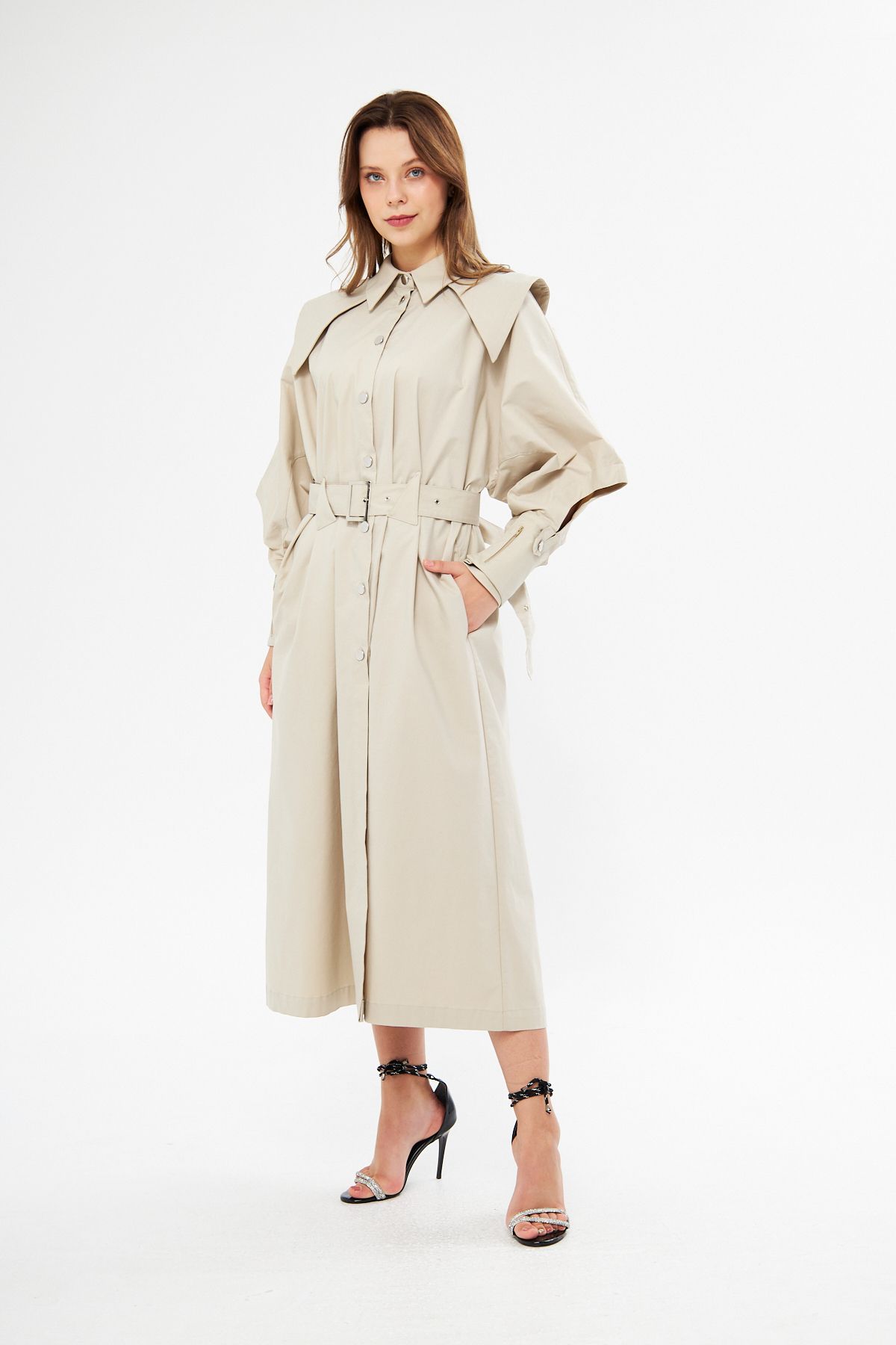 Silk Parade TasarımTrenchcoat