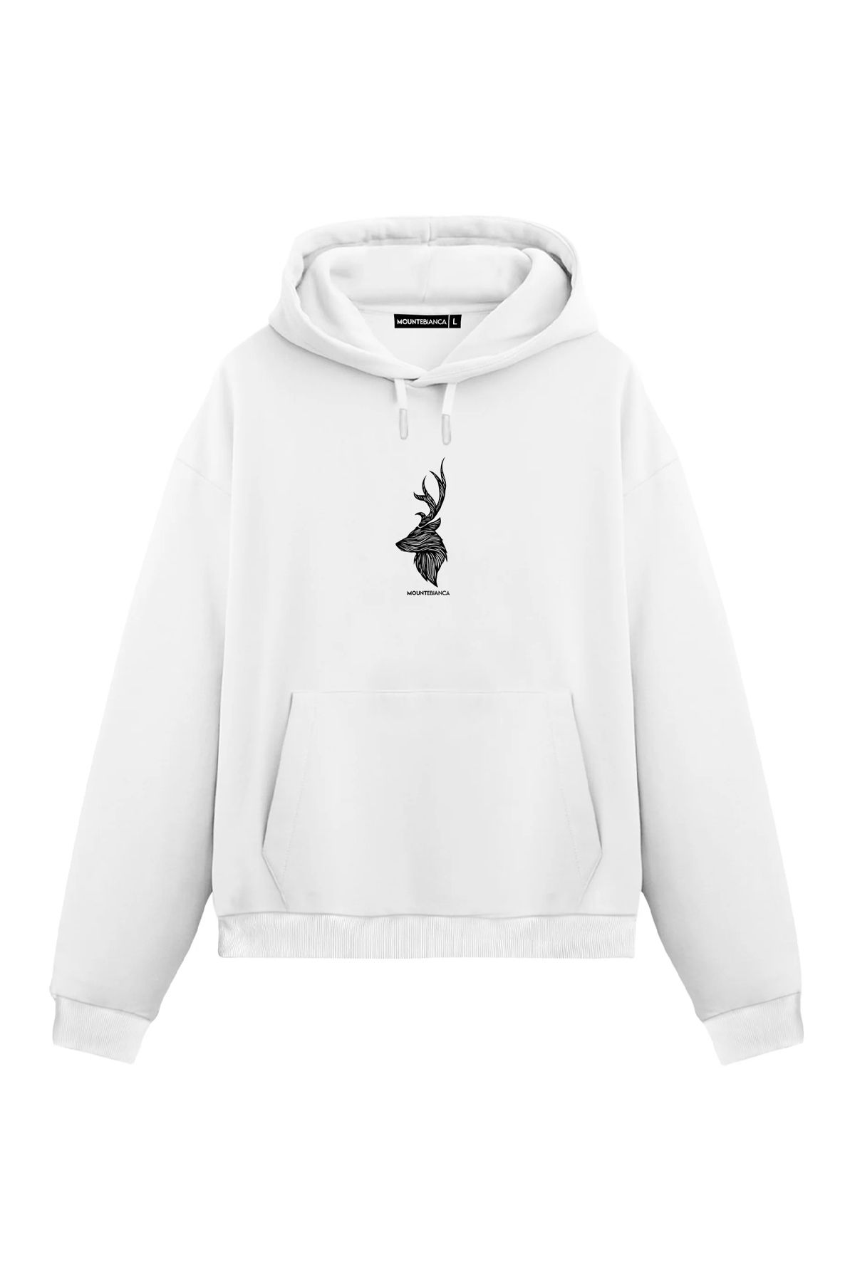 Mounte Bianca Unisex Deer II- Regular Hoodie