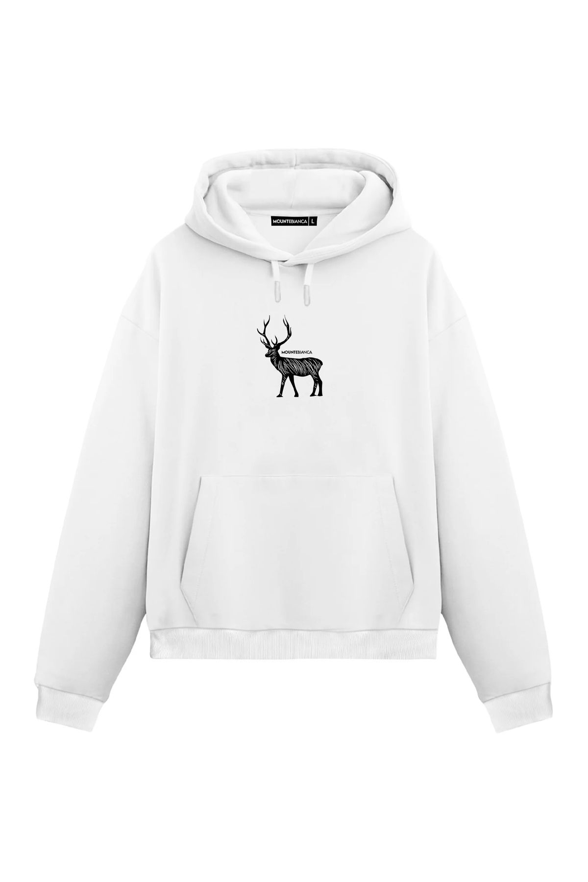 Mounte Bianca Unisex Deer -Regular Hoodie