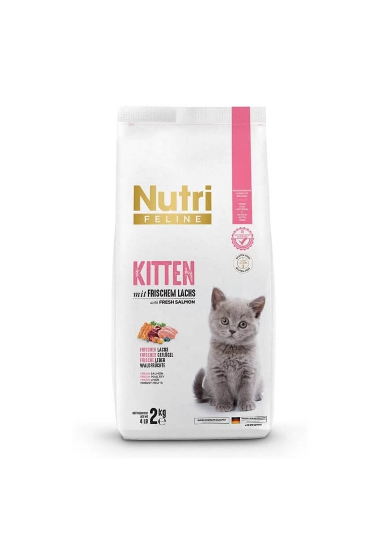 Nutri Feline Kitten YavruTahılsız Kedi Maması...