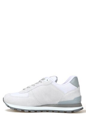 Peru 102 19250-G Beyaz-Puruty Kadın Hakiki Deri Spor Image 2