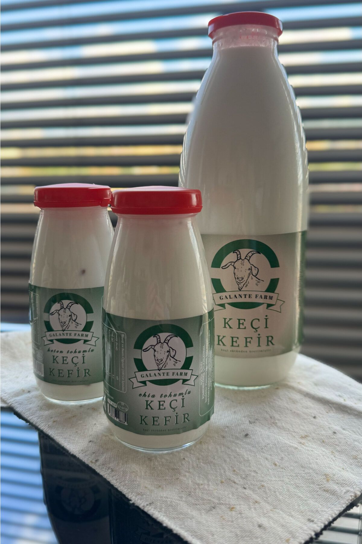 GALANTE FARMKeçi Kefir 1lt +Keçi Kefir Chia T...