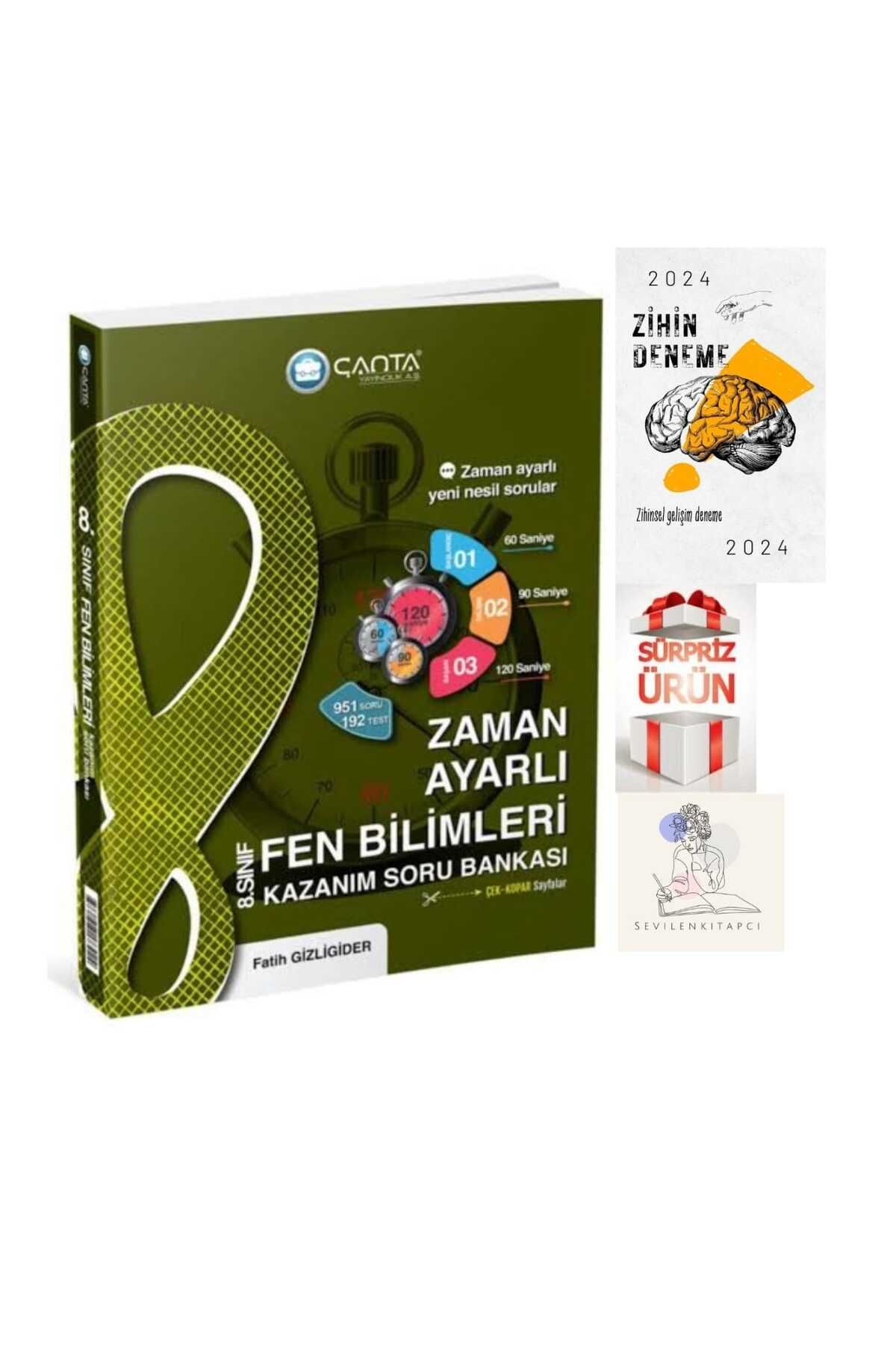 ÇANTA YAYNLARI 8.SINIF FEN ZAMAN AYARLI +ZİHİN DENEME+HEDİYE(SEVİLENKİTAPCİ)YENİ BASKI