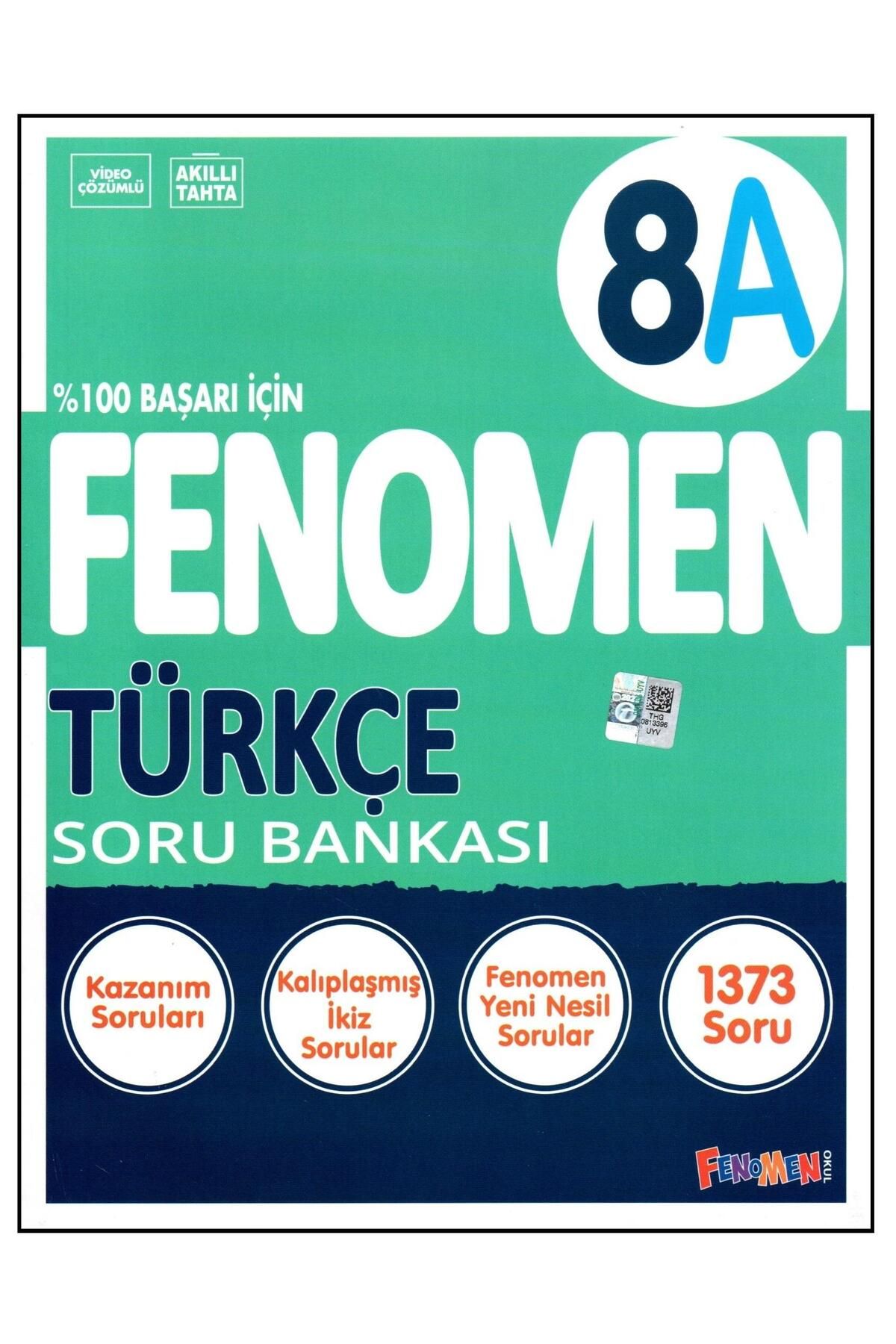 Kurmay Yayınları FENOMEN 8TÜRKÇE (A) SORU BAN...