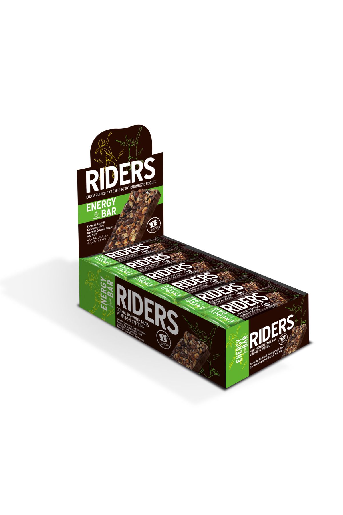 GRANIO RIDERS KURUYEMİŞLİENERGY BAR 40GR (24...