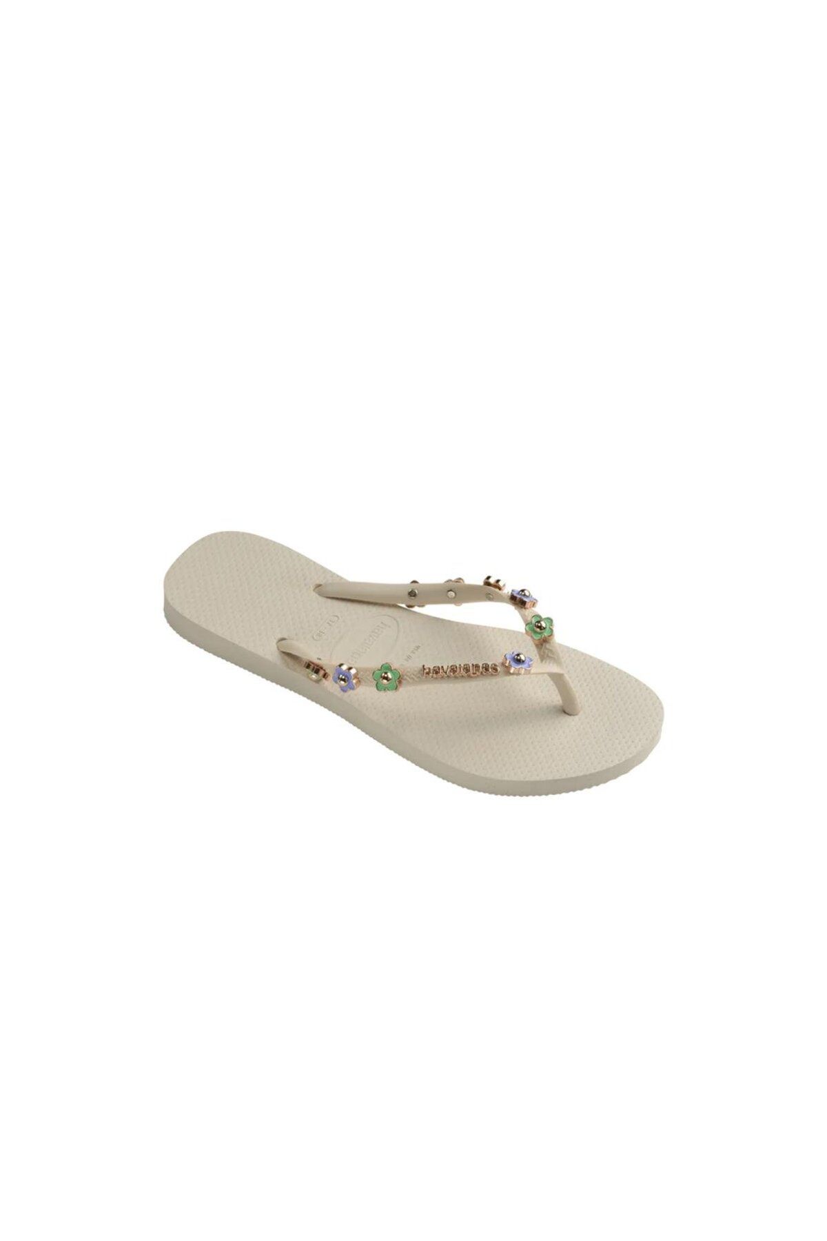 Havaianas Slim Stylish BeigeKadın Gold Terlik