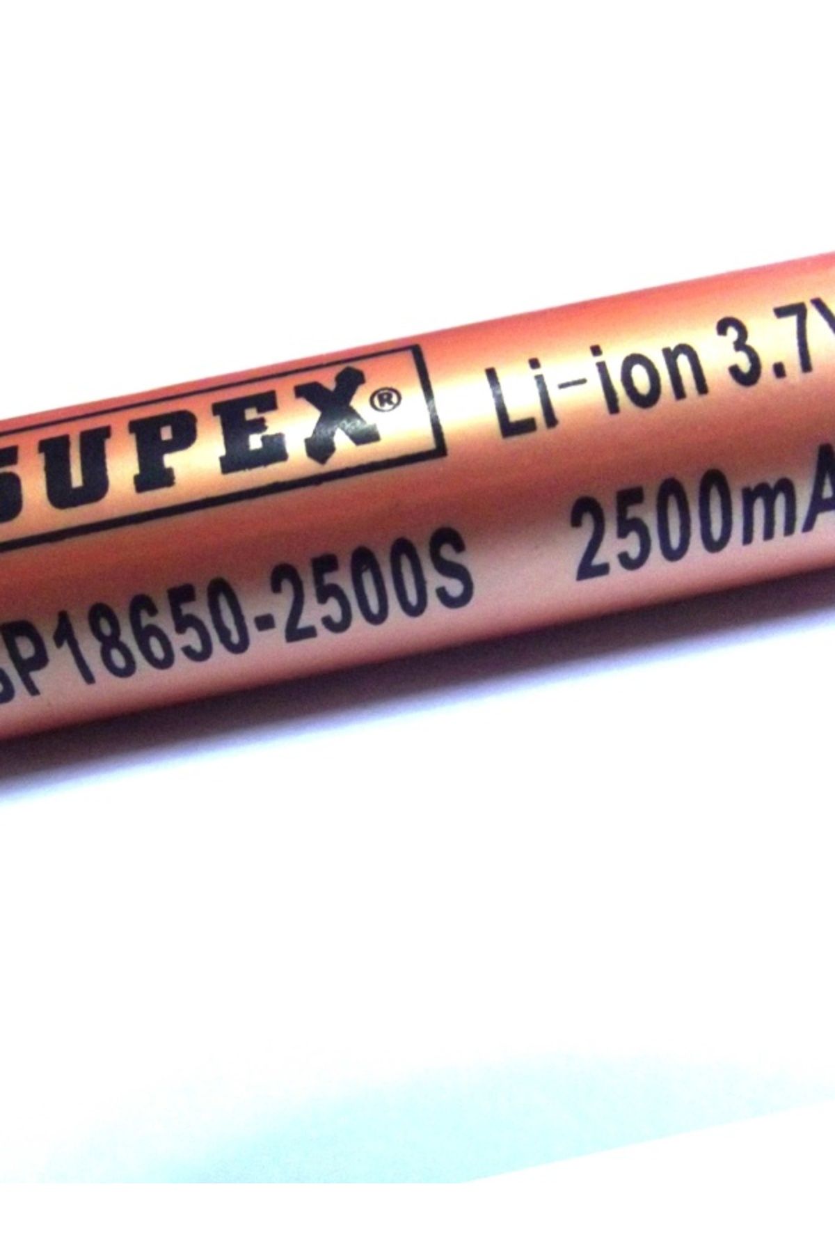 Supex 16340-800s 3.7v 800maŞarjlı Li-on Pil U...