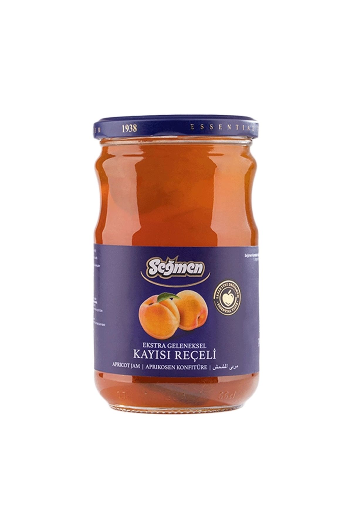 Seğmen Kayısı Reçeli Kavanoz800g