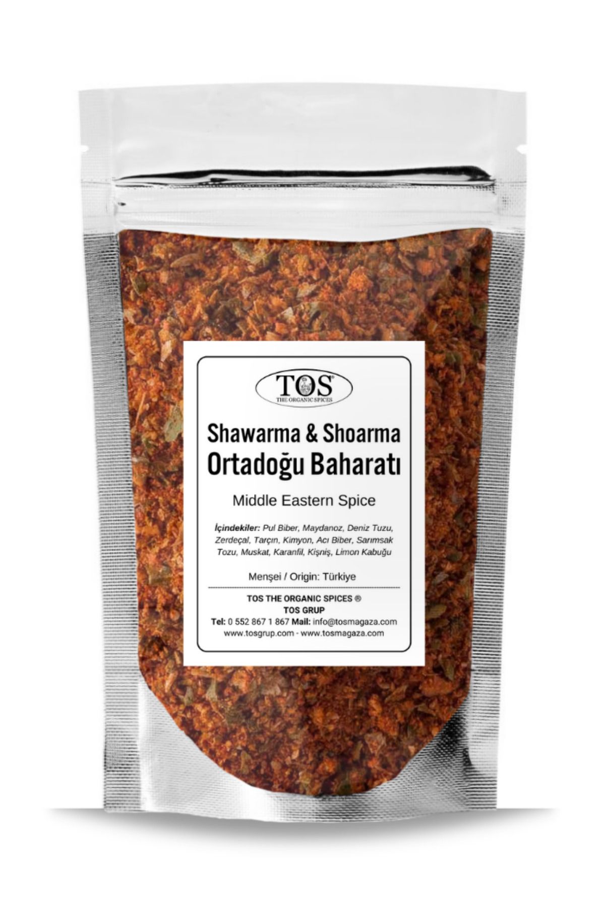 TOS The Organic Spices Shawarma / Shoarma Ort...