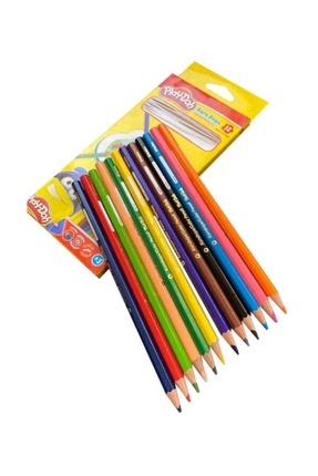 Play-Doh 12 Renk Tam Boy Kuruboya Ku001 Image 1