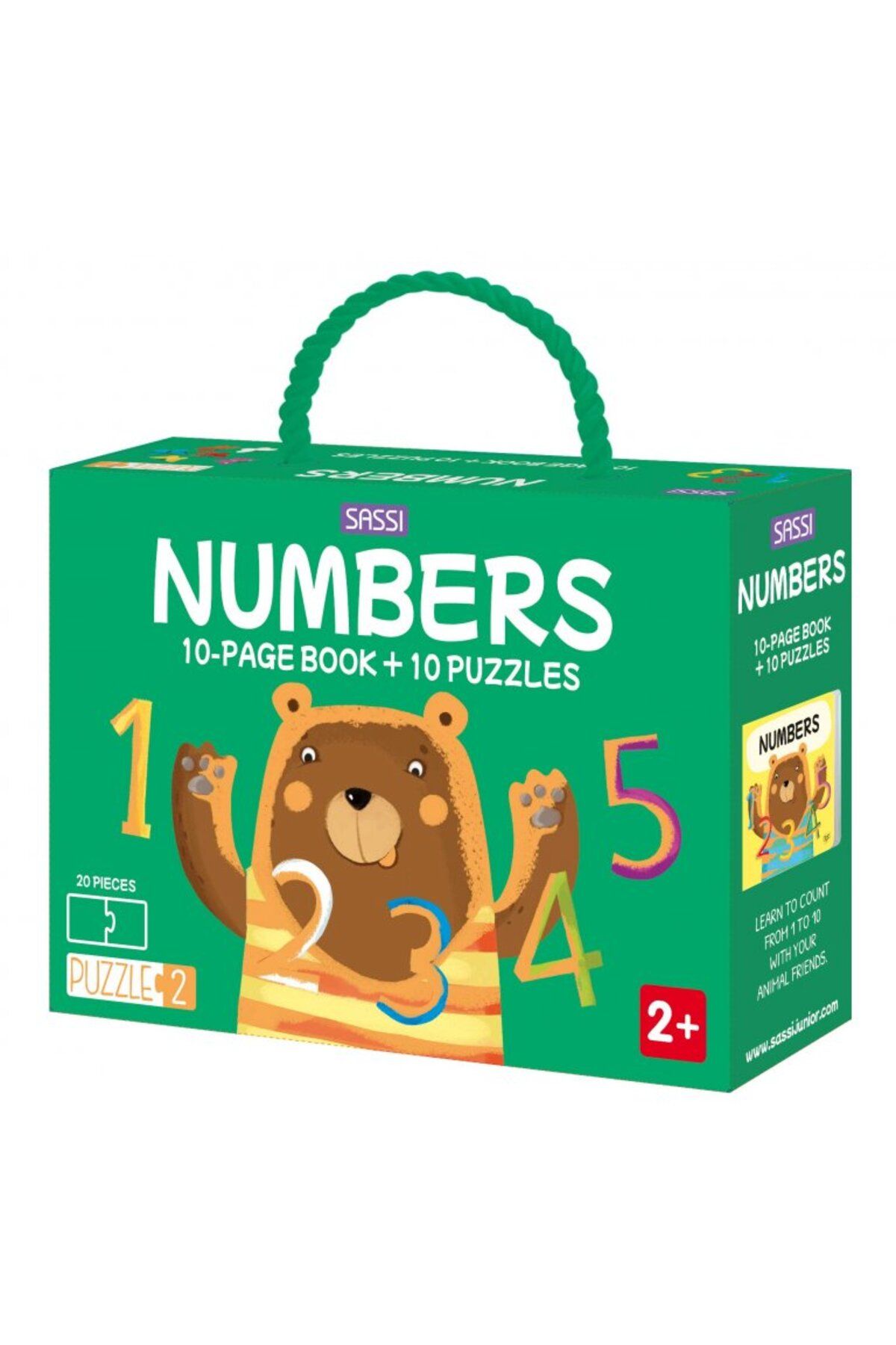 Sassi Junior Sassi Puzzle 2Numbers