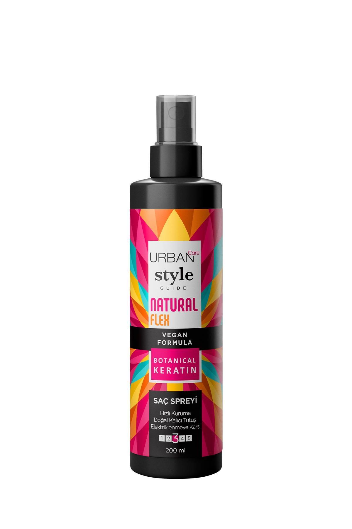 Style Guide Natural Flex Gazsız Saç Spreyi-doğal Ve Kalıcı Tutuş-vegan-200ml