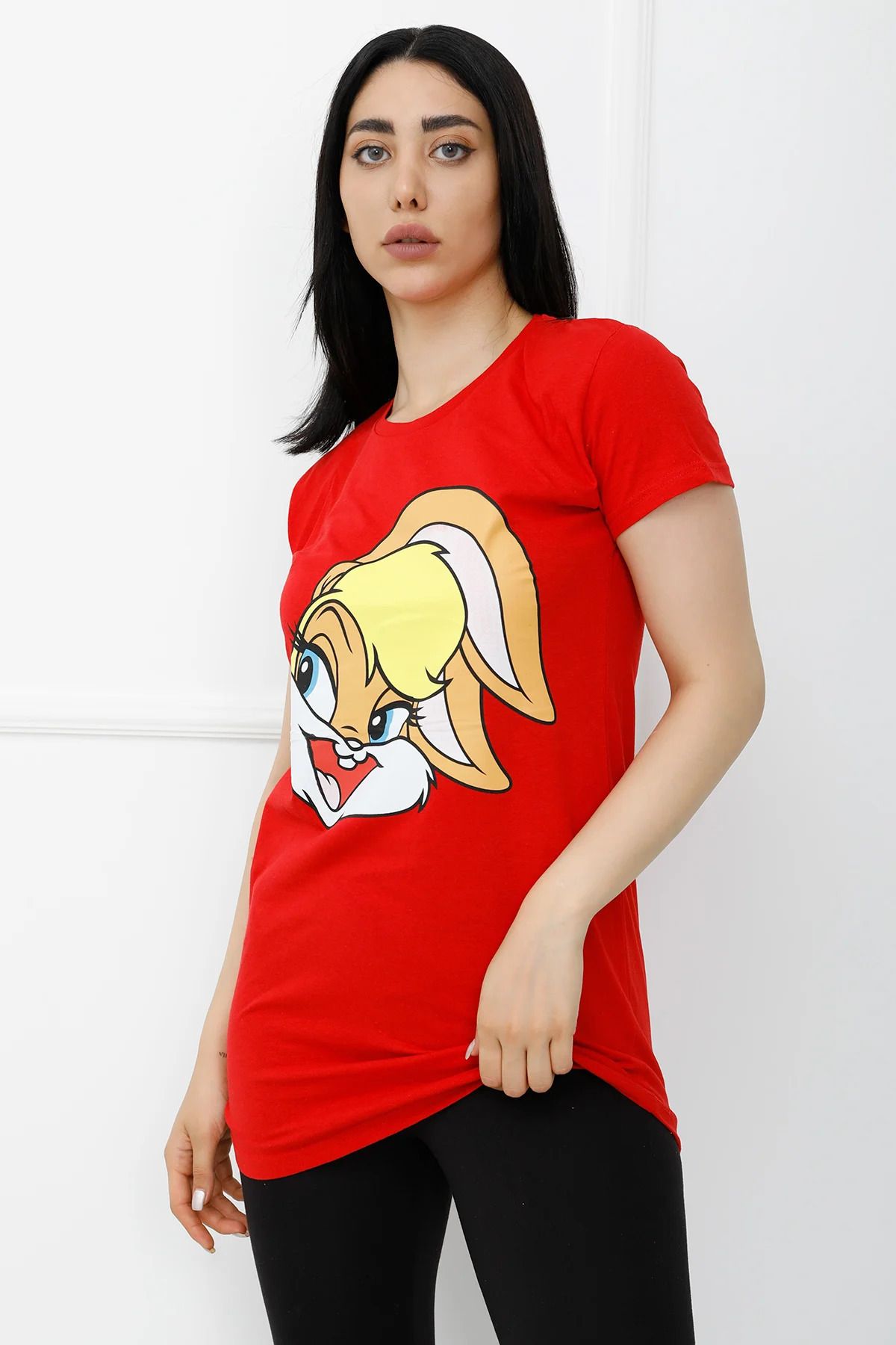 Kapamarka Bunny BaskılıTshirt Kırmızı - 310.6...