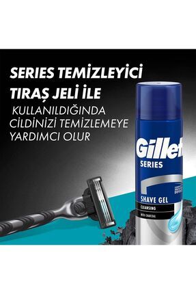 Mach3 Yedekli Tıraş Makinesi + Series Nemlendirici Jel 200 ml Avantajlı Milli Takım Paketi Image 1