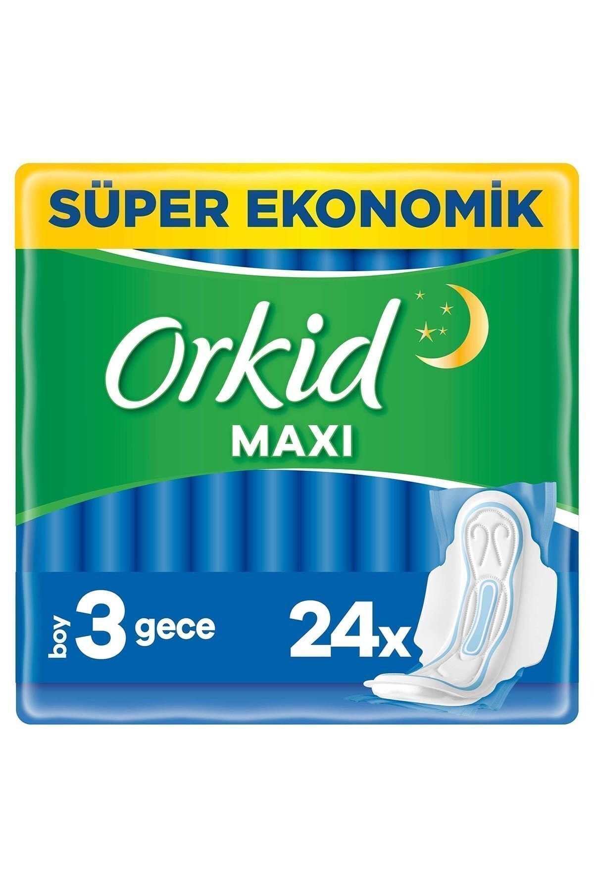 OrkidMaxi Hijyenik Ped GeceSüper Ekonomik Pak...