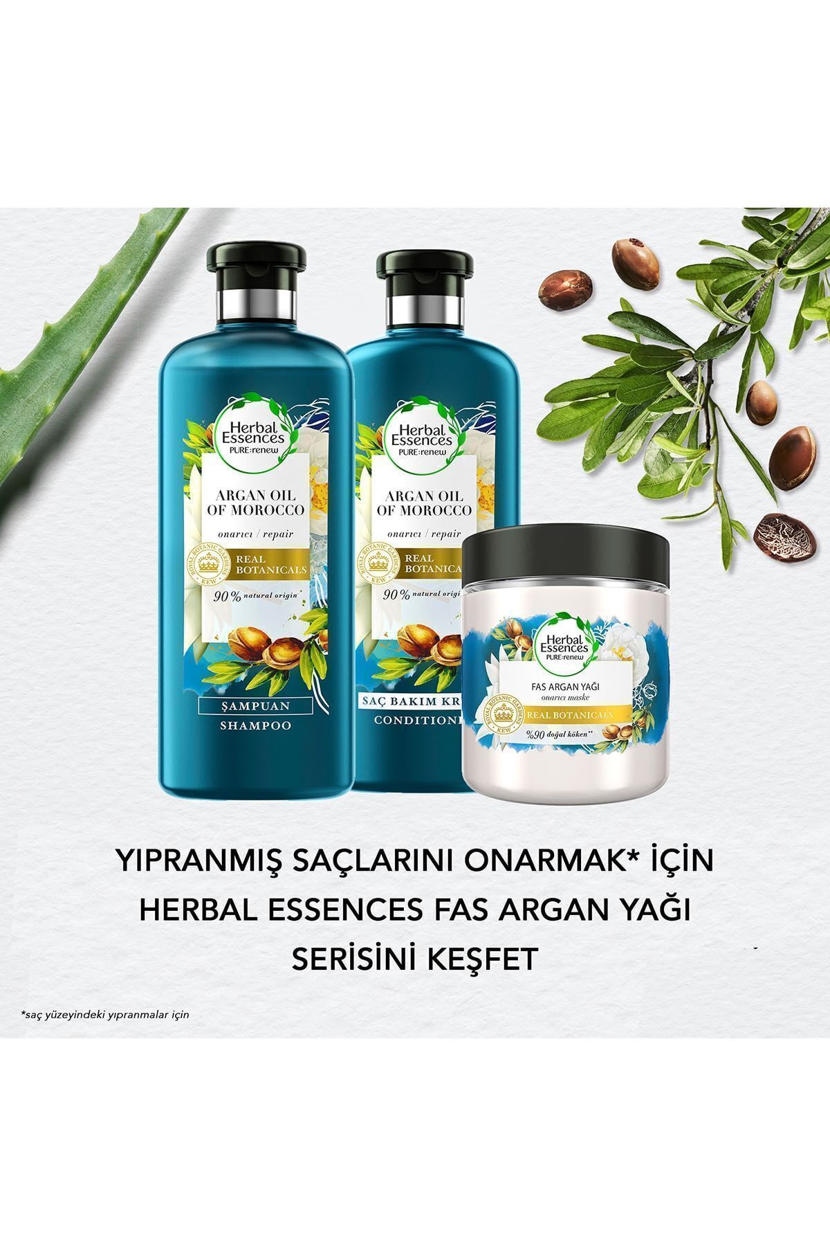 Onarıcı Saç Maskesi Fas Argan Yağı 250 ml