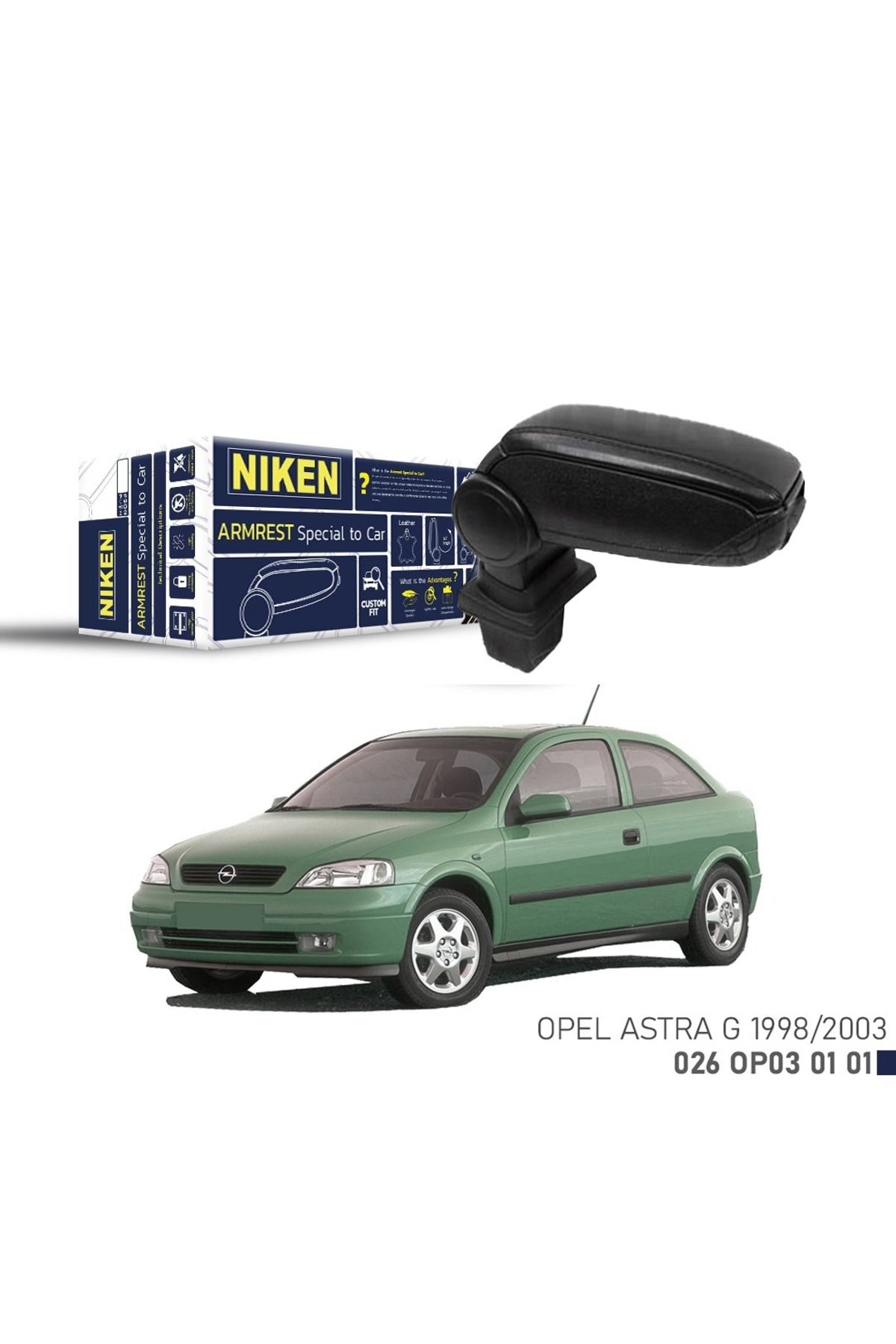 Niken Opel Astra G 1998-2003Araca Özel Kol Da...