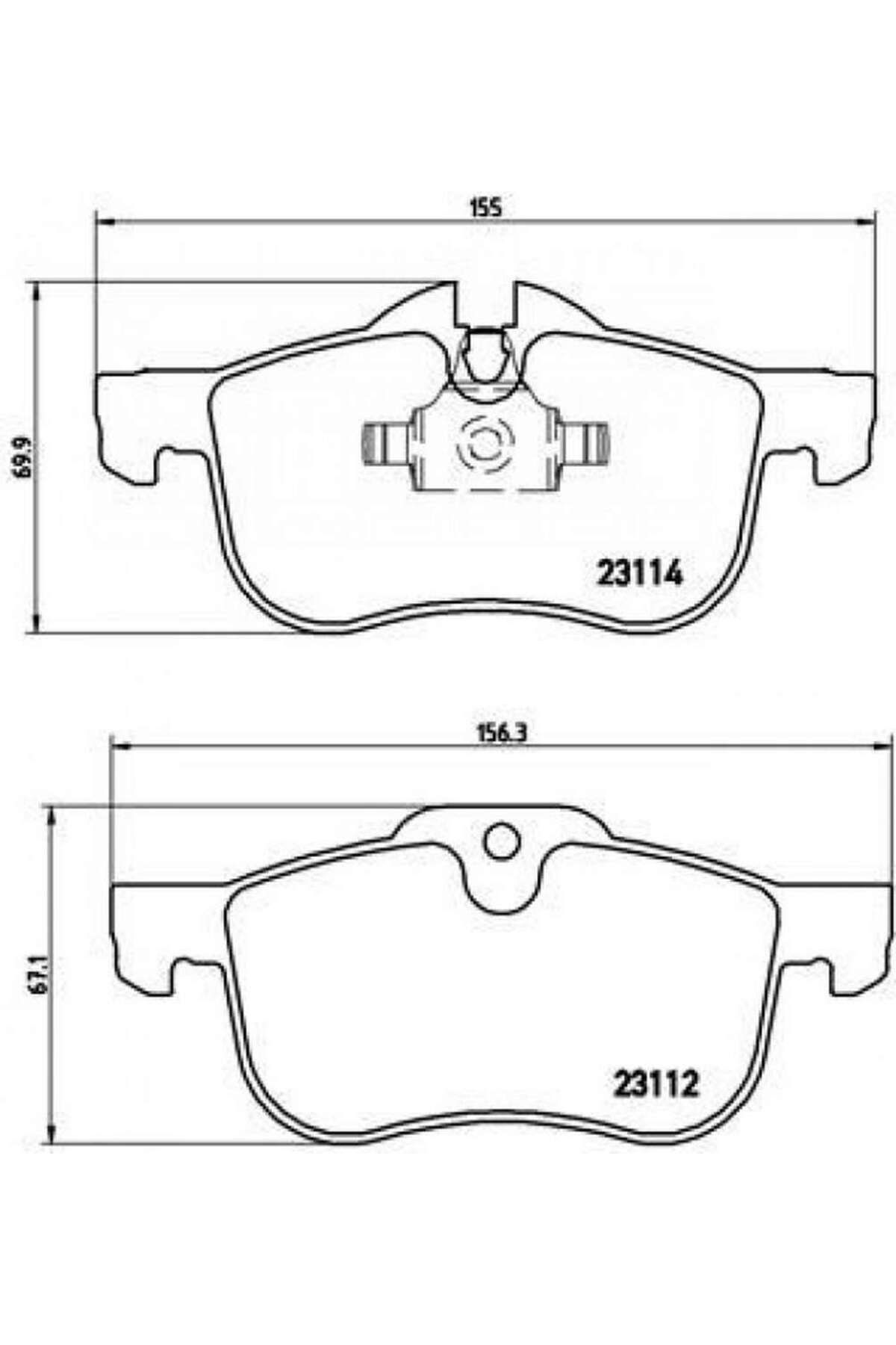 Valeo ÖN BALATA ROVER 751.8-2.0 GDT-V6-2.5 V6...