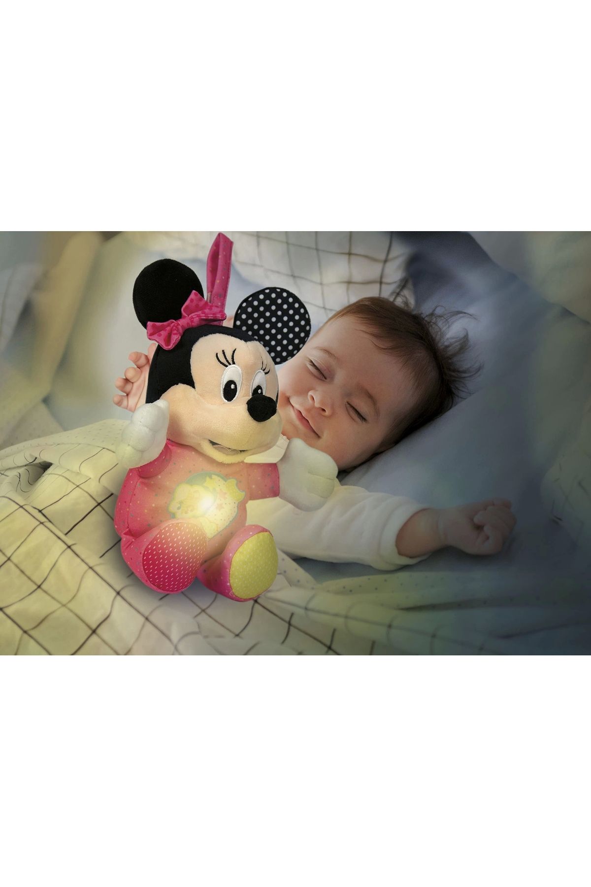 Disney Baby Minnie Işıklı Peluş Uyku Arkadaşı