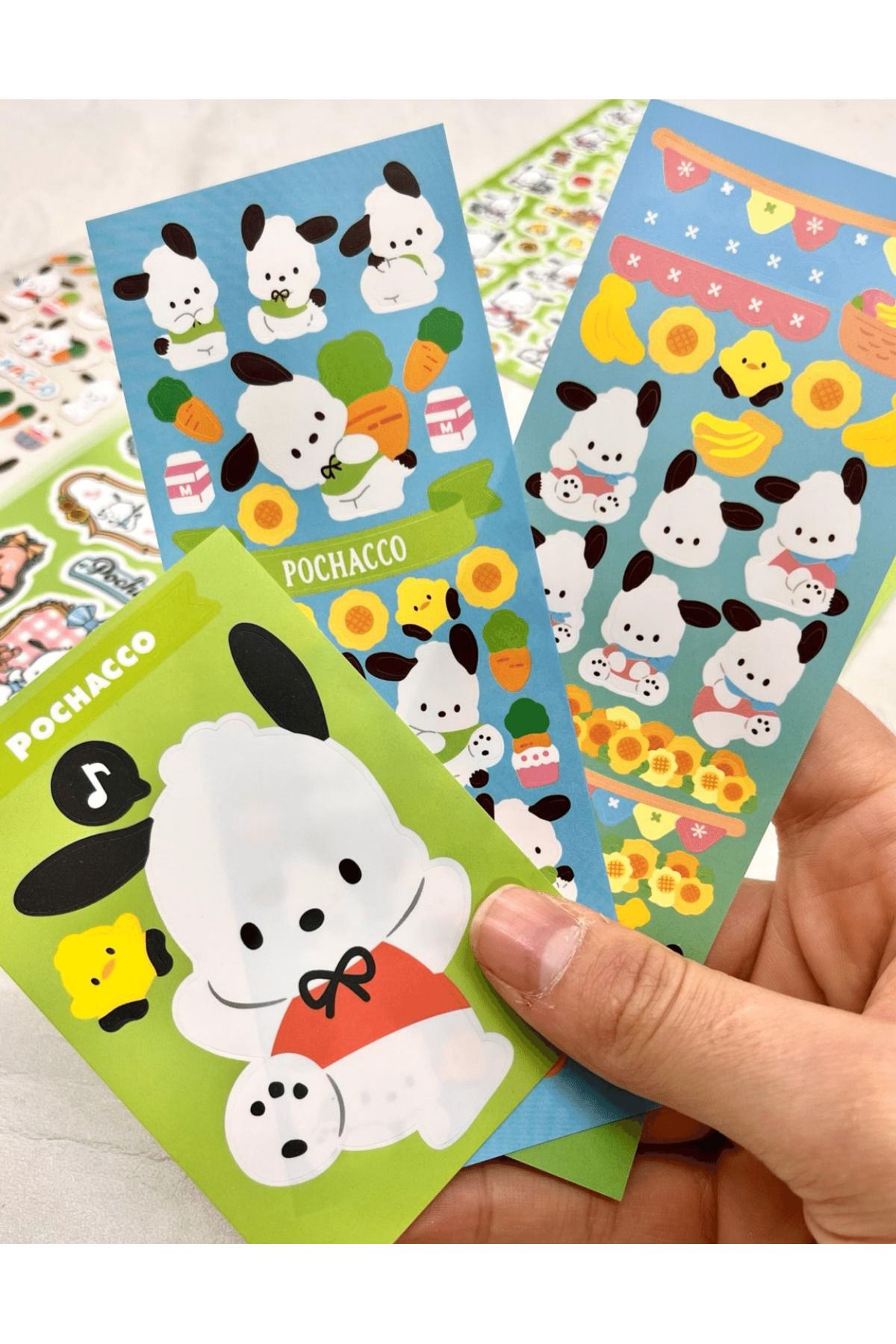 TikiTi Store Sanrio Karakteri6 Yaprak Yapışka...