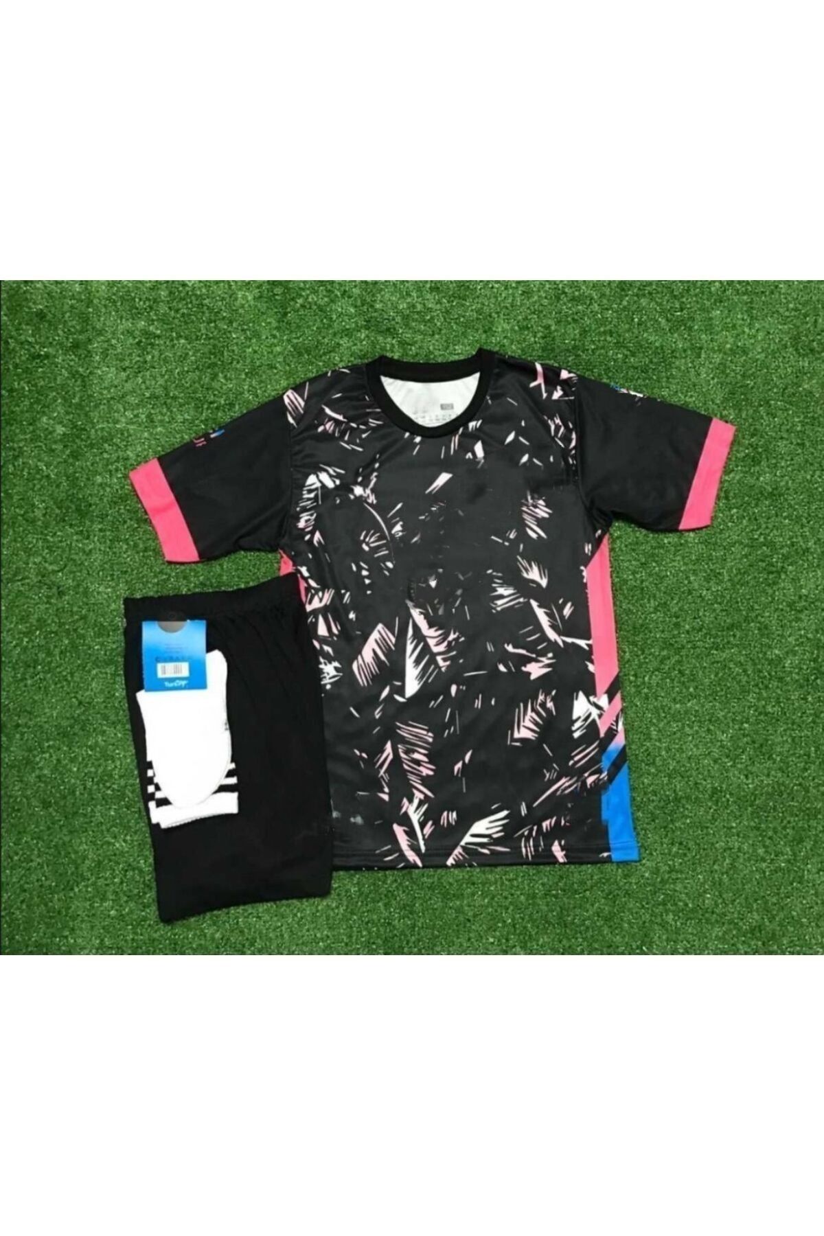 Miami 2023/24 Yeni Sezon Lionel Messi Çocuk forması 3'lü Set (BLACK)