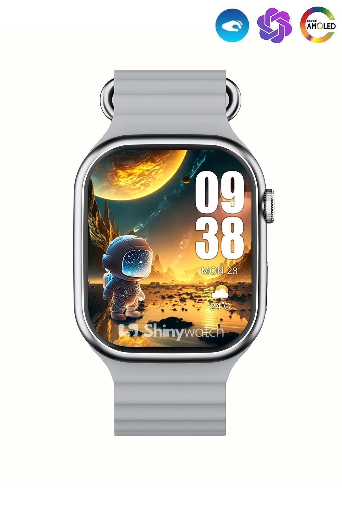 ShinyWATCHWatch 9 Pro SüperAMOLED Ekranlı Yap...