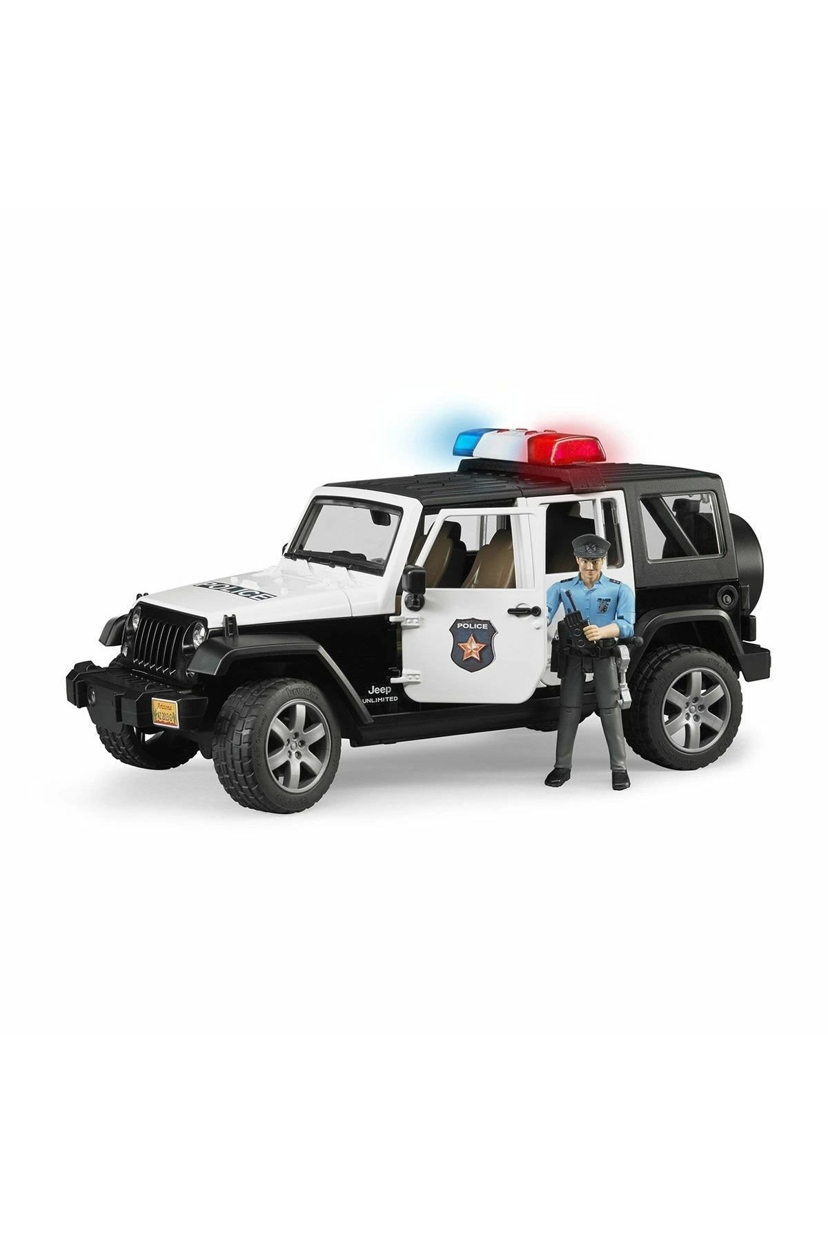 Jeep Wrangler U.r. Polis Aracı Ve Memur Br02526