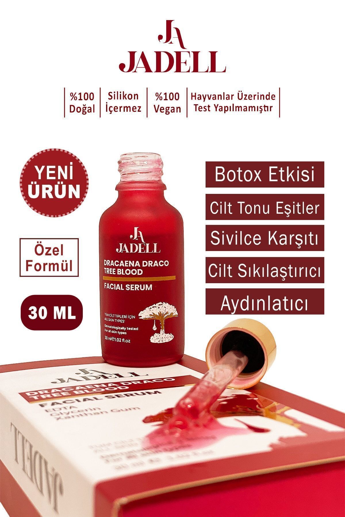 Botox Etkili Dragon Facial Yüz Serumu 30 ml