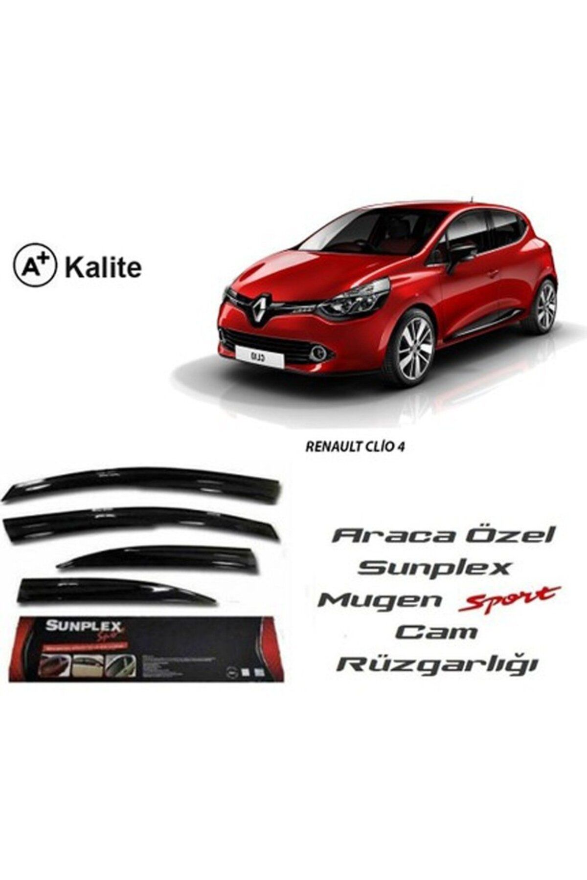 SUNPLEXRenault Clio 4 CamRüzgarlığı Mugen Tip