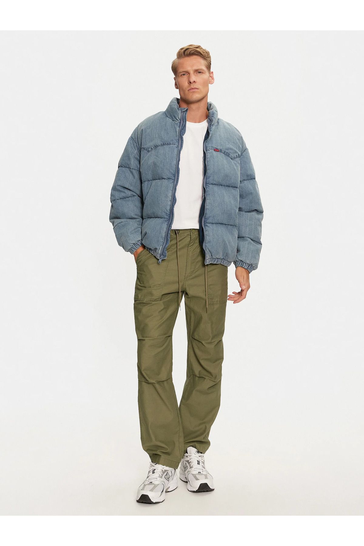 Levis Şişme Kot Mont A0726-003 SUPER PUFFER JACKET SLIGHTLY SIDETRACKED