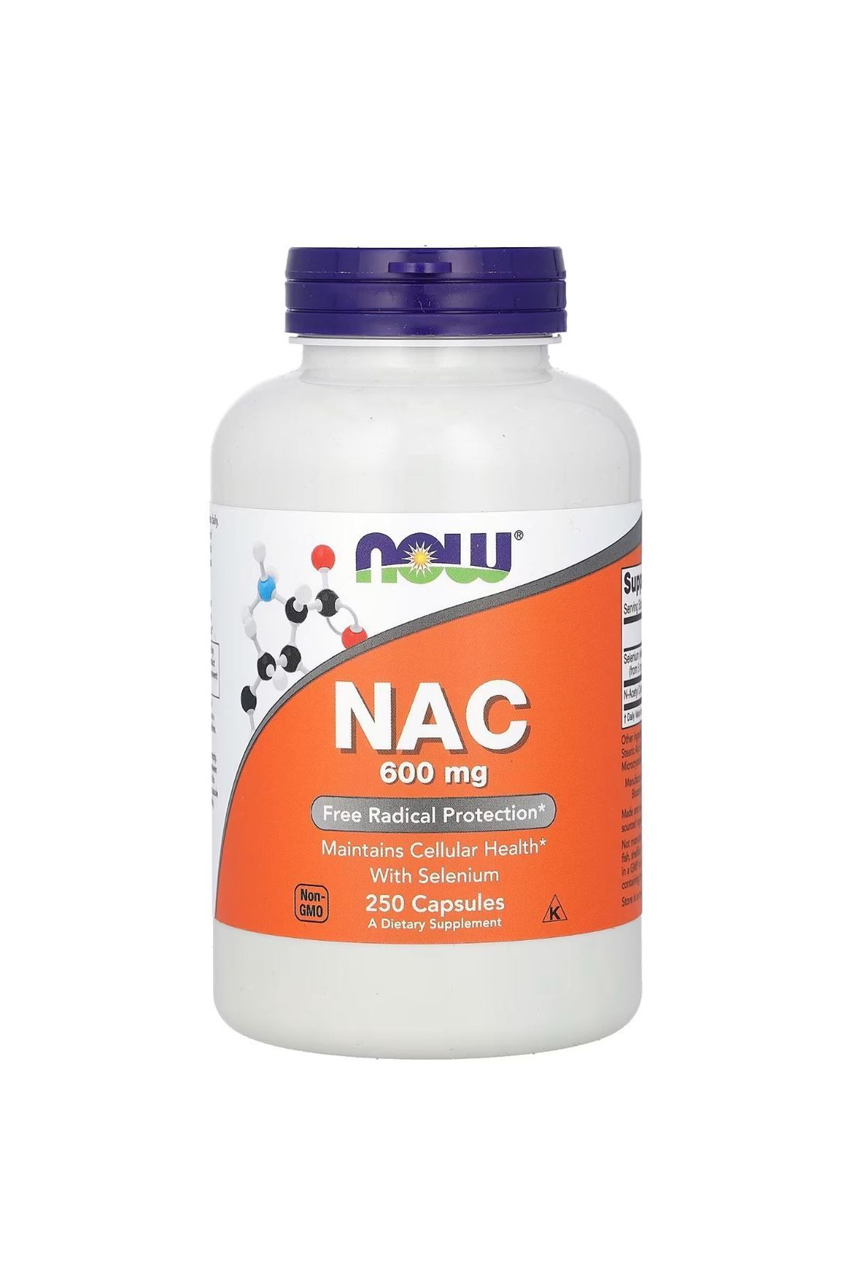 Now Foods Na.c 600 Mg 250Tablet