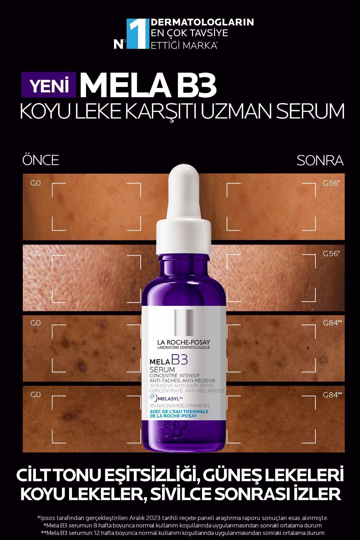 La Roche Posay MELA B3-LEKEKARŞITI VE CİLT TO...